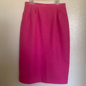 Pink Midi Skirt